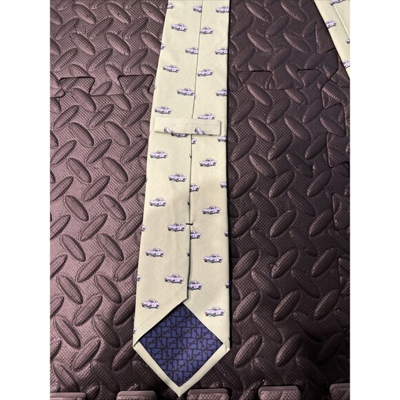 Ultra Rare Vintage Rolex Necktie Monterey Motorsports Reunion Mint Green - Picture 4 of 5